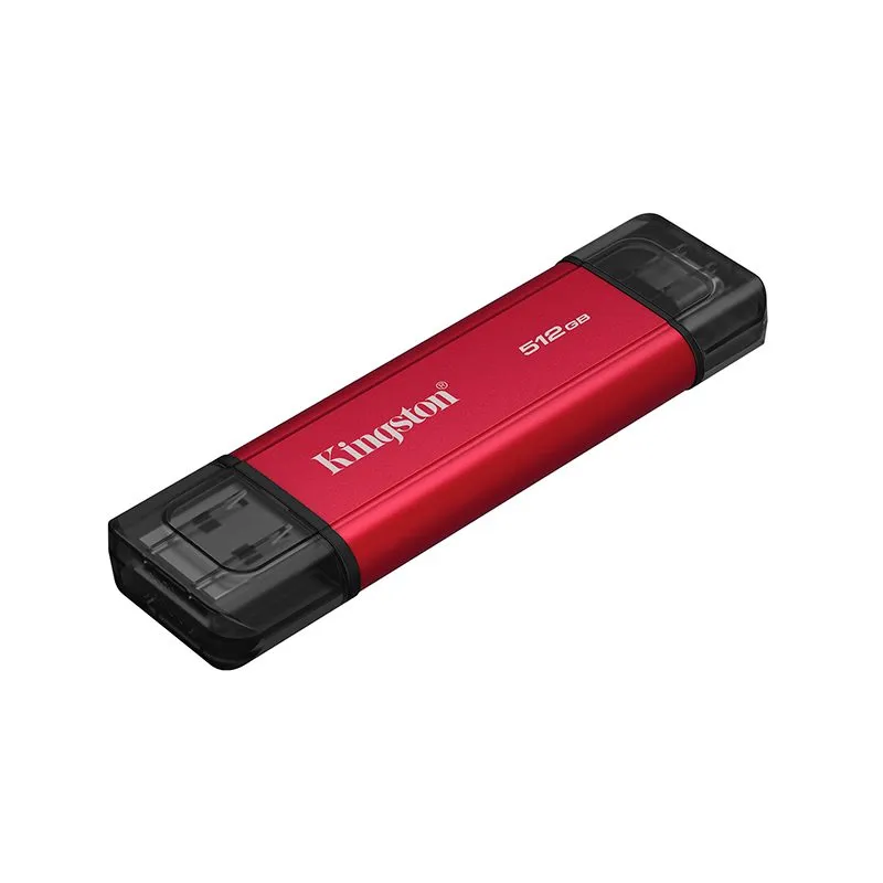 SSD Externo Kingston Dual Portable 512GB USB 3.2 Gen 2 Tipo-C y Tipo-A