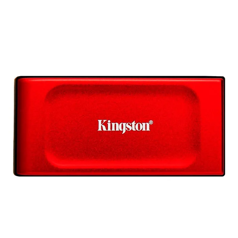SSD Externo Kingston XS1000 2TB USB 3.2 Gen 2 Tipo-C Rojo