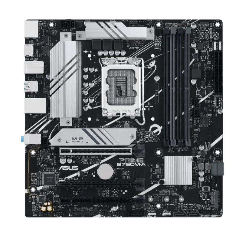 Placa Madre ASUS Prime B760M-A LGA1700 B760 Micro-ATX DDR5