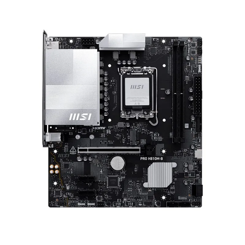 Placa Madre MSI PRO H810M-B LGA1851 H810 Micro-ATX DDR5