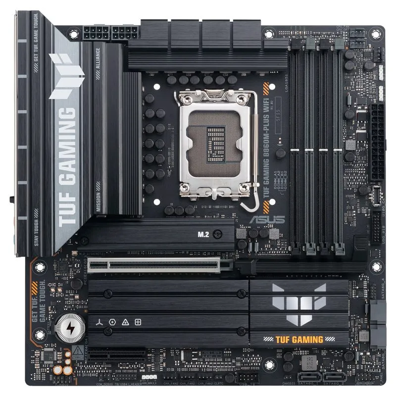 Placa Madre ASUS TUF Gaming B860M-Plus WiFi LGA1851 B860 Micro-ATX DDR5