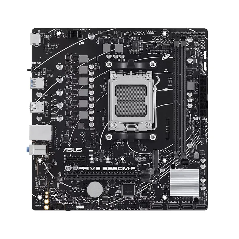 Placa Madre ASUS Prime B650M-F AM5 B650 Micro-ATX DDR5