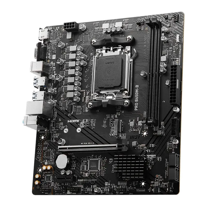 Placa Madre MSI PRO B650M-B AM5 B650 Micro-ATX DDR5 — foto 3