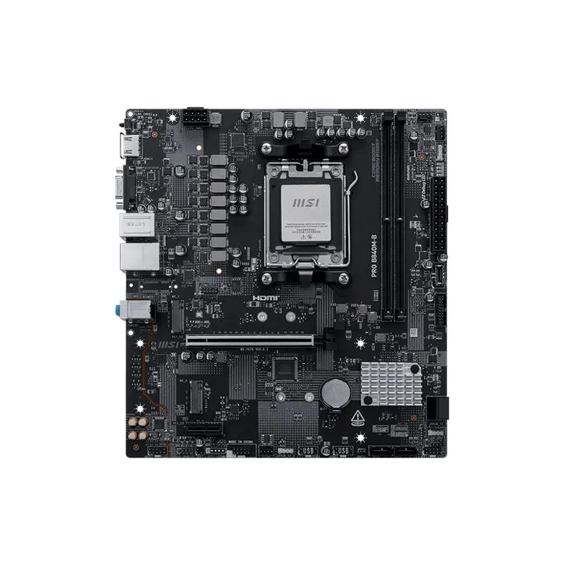 Placa Madre MSI PRO B840M-B AM5 B840 Micro-ATX DDR5