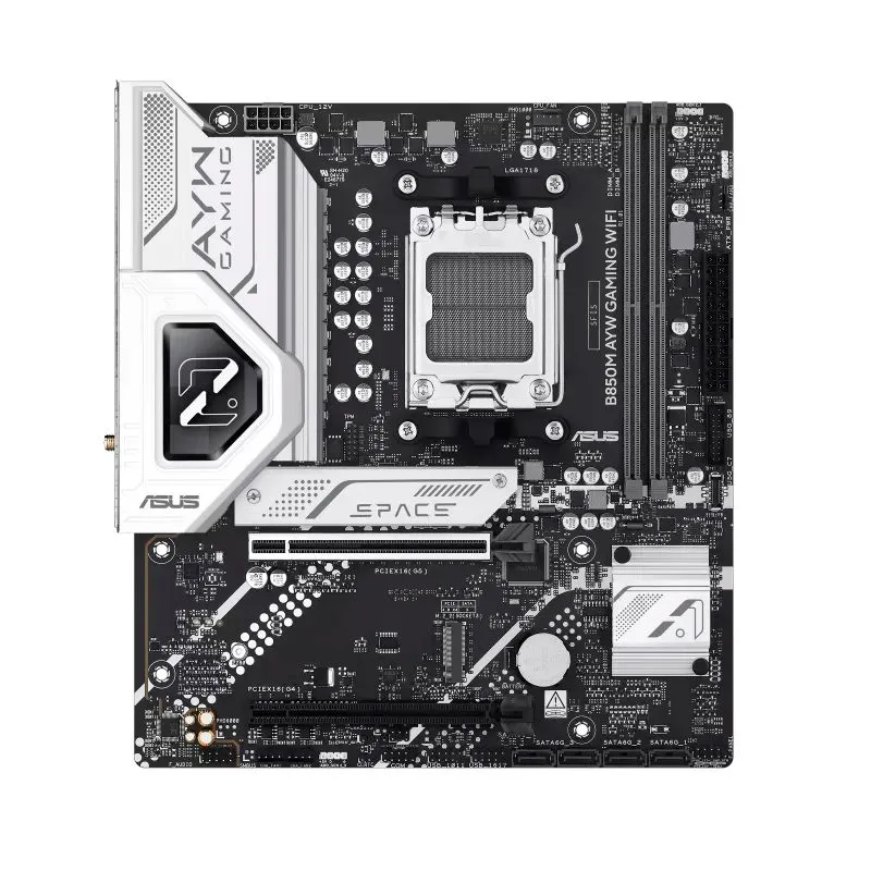 Placa Madre ASUS B850M AYW Gaming WiFi AM5 B850 Micro-ATX DDR5