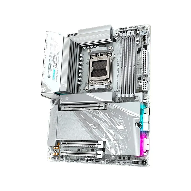 Placa Madre Gigabyte X870E Aorus Elite X3D Ice AM5 X870E ATX WiFi DDR5