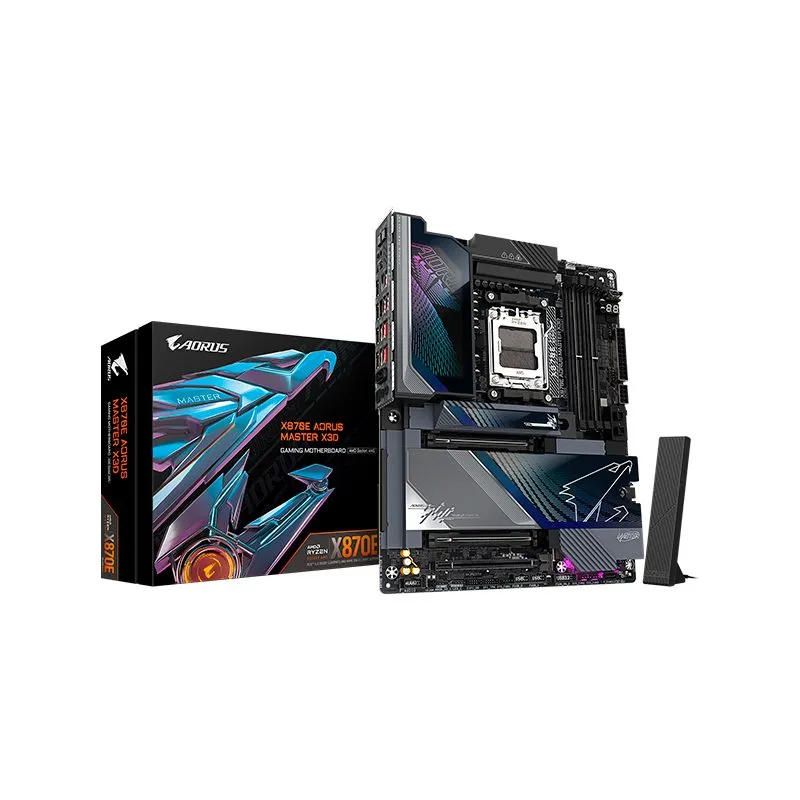 Placa Madre Gigabyte X870E Aorus Master X3D AM5 X870E ATX WiFi DDR5 — foto 2
