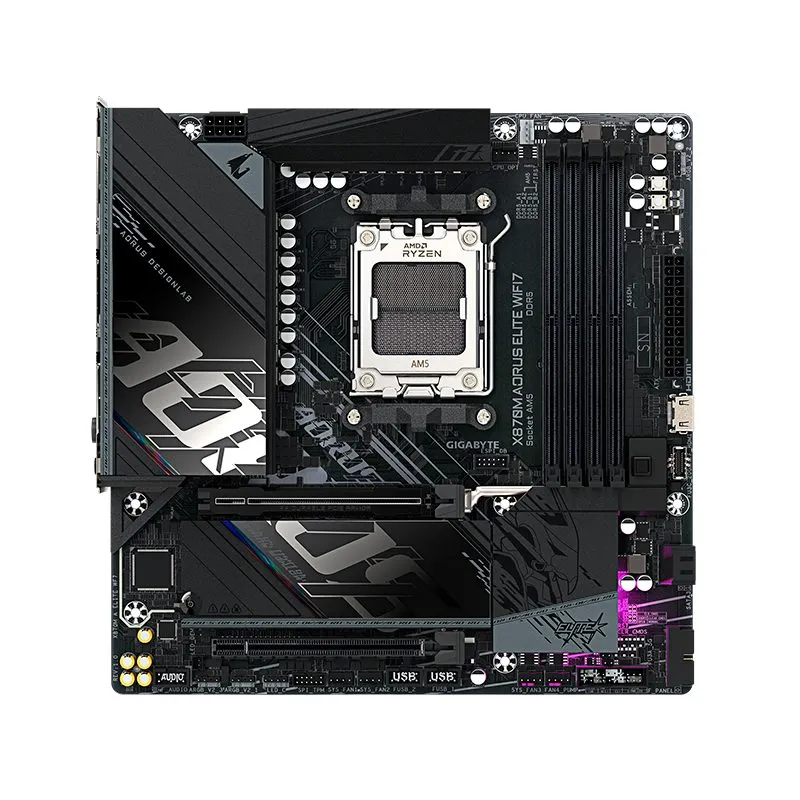 Placa Madre Gigabyte X870M Aorus Elite WiFi7 AM5 X870 Micro-ATX DDR5