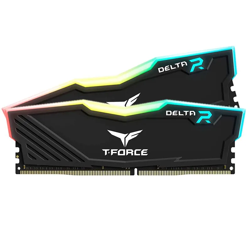 Memoria RAM TeamGroup T-Force Delta RGB 16GB (2x8GB) DDR4 3600 MT/s CL18 RGB Negro