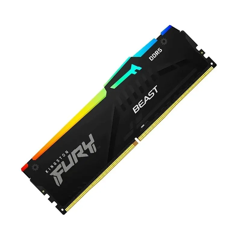 Memoria RAM Kingston Fury Beast 16GB DDR5 6400 MT/s CL32 RGB