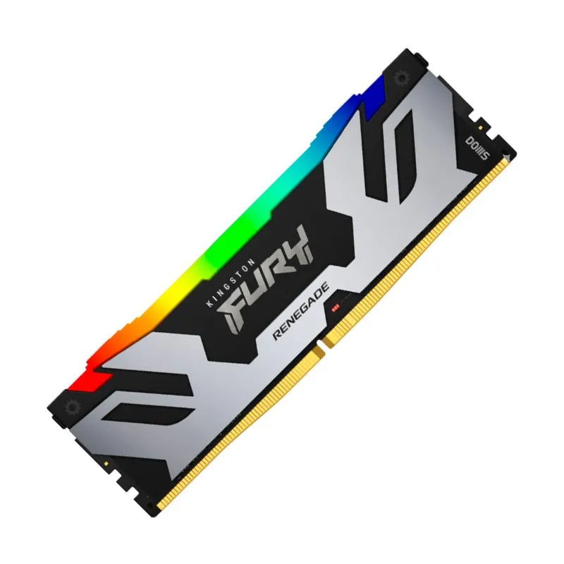 Memoria RAM Kingston Fury Renegade 16GB DDR5 7200 MT/s CL38 RGB Negro