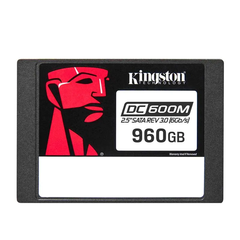 SSD Kingston DC600M 960GB SATA 2.5" para Servidor hasta 560 MB/s SEDC600M/960G