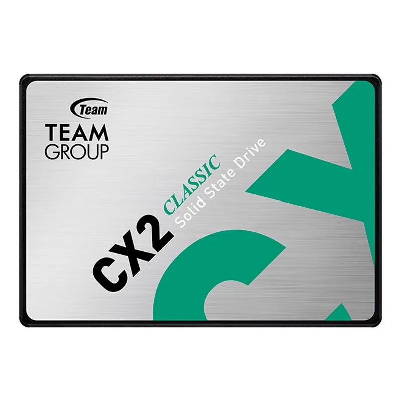 SSD TeamGroup CX2 512GB SATA 2.5" hasta 530 MB/s