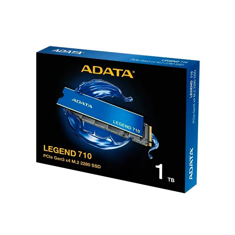 SSD ADATA Legend 710 1TB M.2 2280 NVMe PCIe Gen3 hasta 2400 MB/s