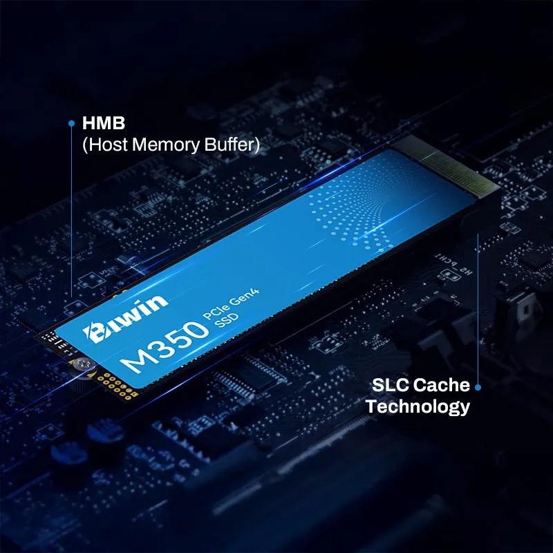 SSD BIWIN M350 500GB M.2 2280 NVMe PCIe Gen4 hasta 5000 MB/s — foto 4