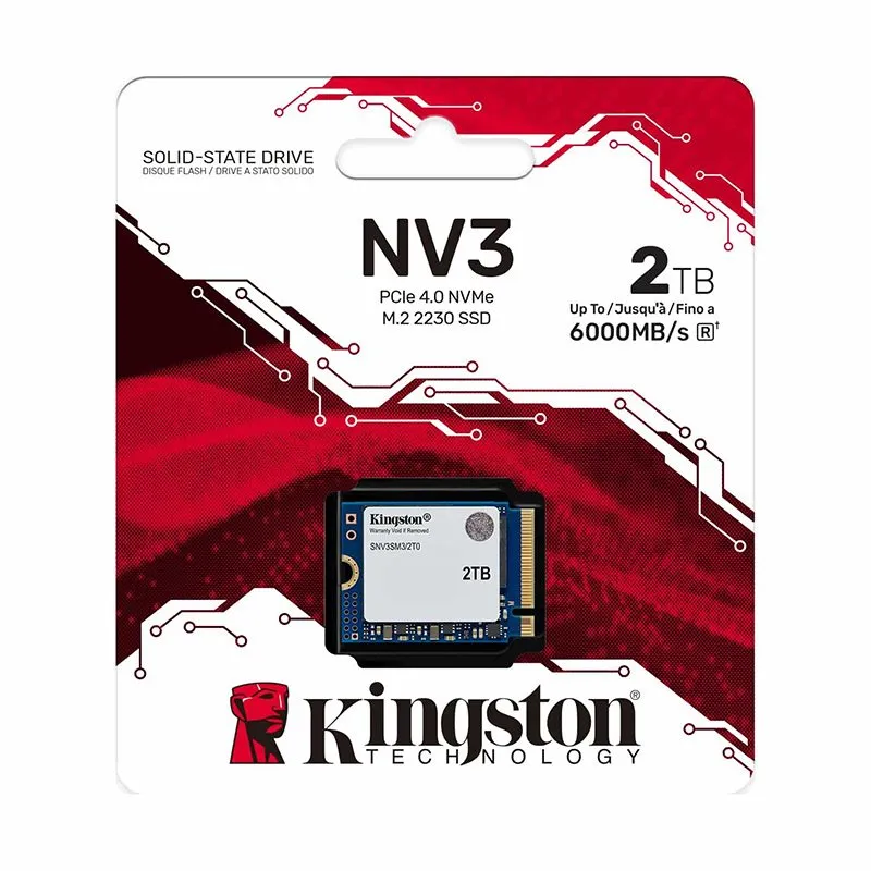 SSD Kingston NV3 2TB M.2 2230 NVMe PCIe Gen4 hasta 6000 MB/s — foto 2