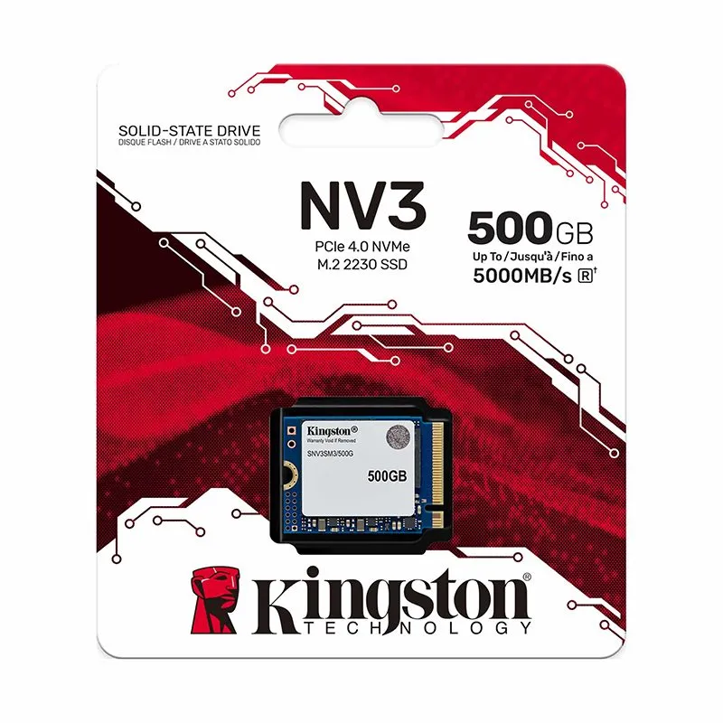SSD Kingston NV3 500GB M.2 2230 NVMe PCIe Gen4 hasta 5000 MB/s — foto 2
