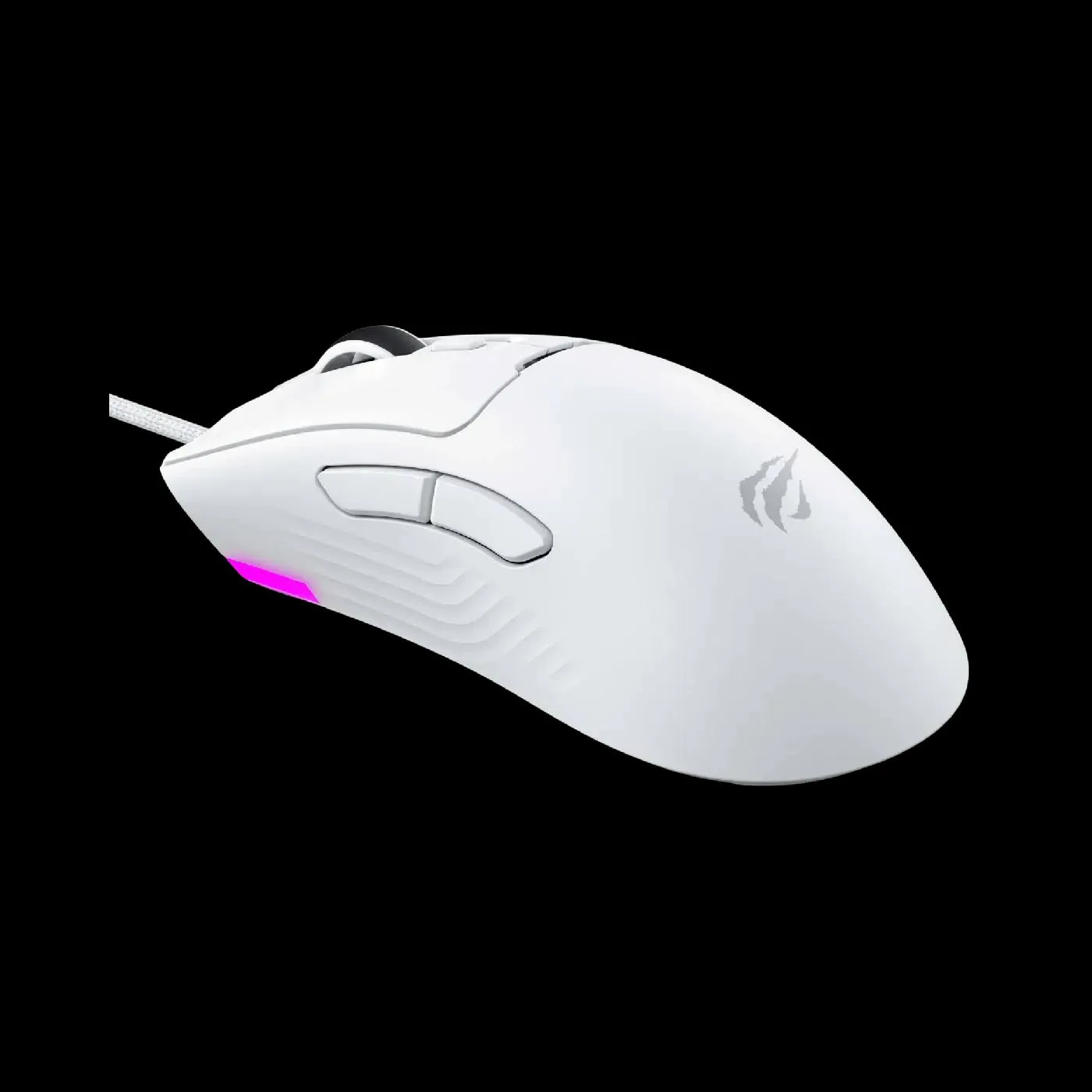 Mouse Gamer Havit MS966 RGB 12000 DPI Blanco — foto 2