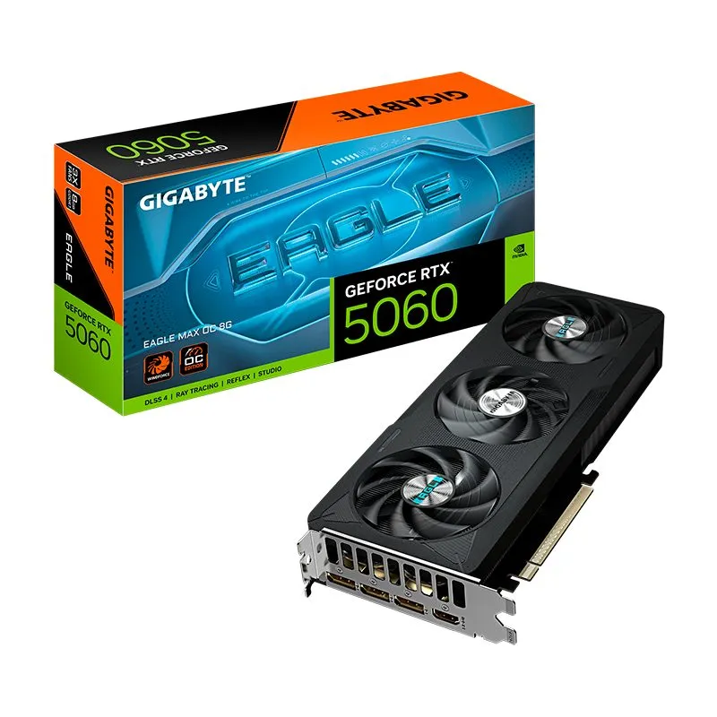 Tarjeta de Video Gigabyte Eagle Max OC GeForce RTX 5060 8GB GDDR7