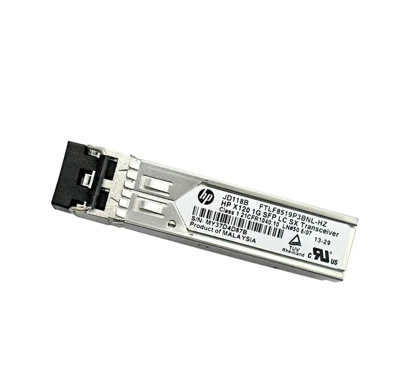 Transceptor HPE X120 SFP 1G SX LC Multimodo JD118B